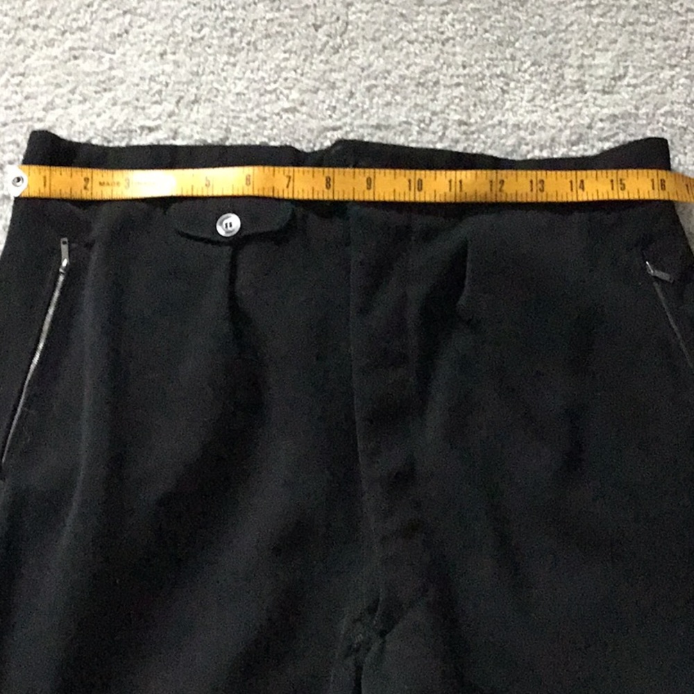 Vintage European men’s BLACK WOOL SKI PANTS* 32/34. - Picture 4 of 12